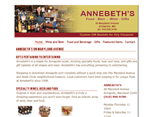 Tablet Screenshot of annebeths.com